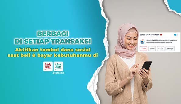 Image Artikel Aktifkan Tombol Dana Sosial LinkAja